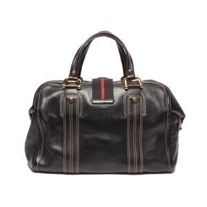 Gucci Boston Black Bag Shoulder 2way
